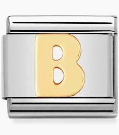 Charm Nomination in Oro giallo 030101 02 - 030101 02